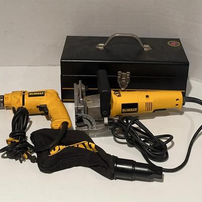 DeWalt Plate Founder And Corded Drill