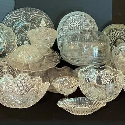 Clear Glass Serving Pieces Just In Time For Holiday Dinners