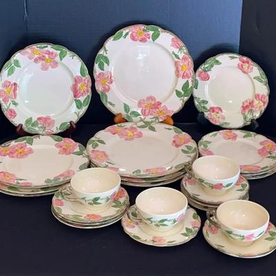 “Desert Rose” By Franciscan Made In USA 4 Place Settings #2