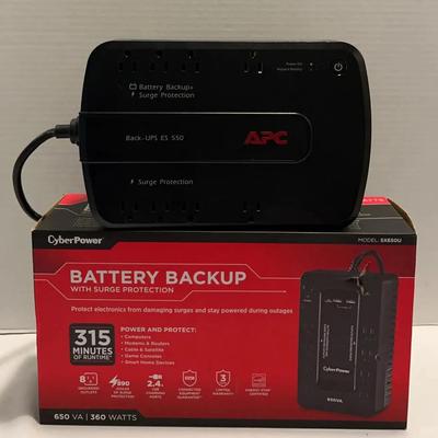 Battery Backup With Surge Protection (2)