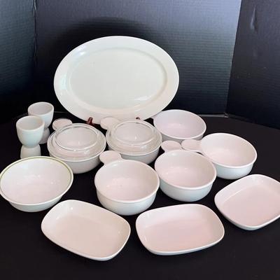 White Dishware