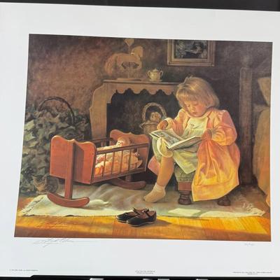 Little Girls Mothers Be, By Artist Greg Olson 180/750