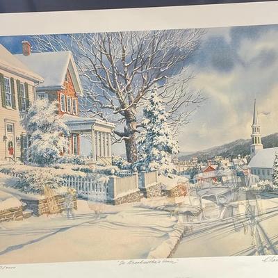 “ To Grandmother’s House” by Charles L. Peterson - 1043/3000 