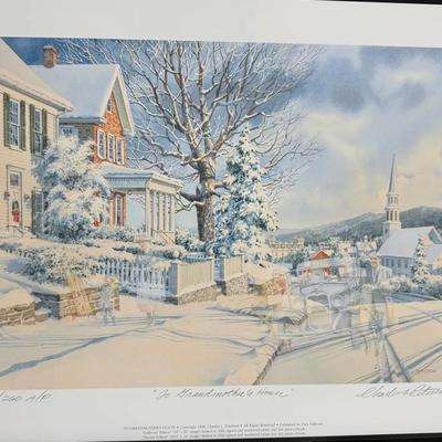 To Grandmother’s House By Charles Peterson 23/260 Artist Proof
