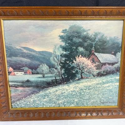 “spring Farm” By Robert Wood 