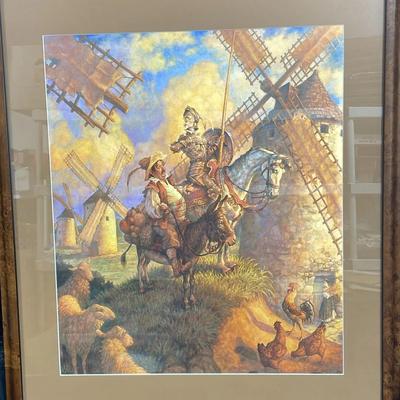 Don Quixote by Scott Gustafson 845/950