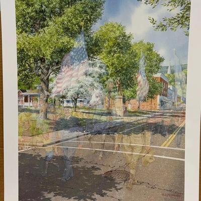 “Parade Of Honor “ - Charles Peterson - Artist Proof