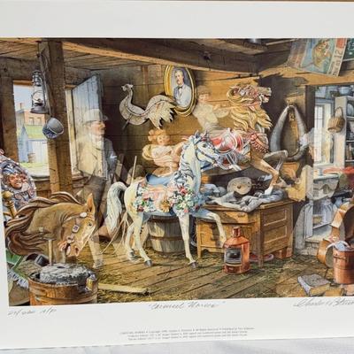 “Carousel Horse” - A/P By Charles L Peterson 