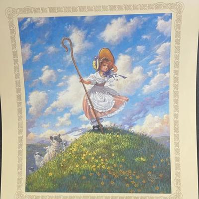 “Little Bo Peep” by Scott Gustafson - 127/950