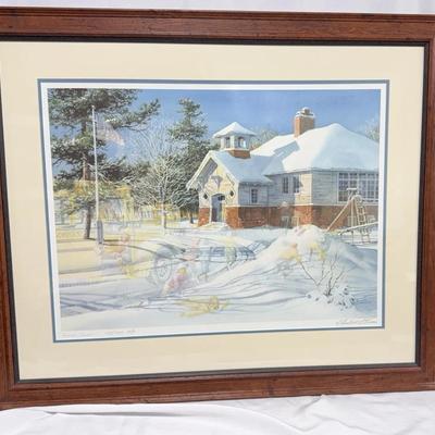 “Fresh Snow Winter” By Charles Peterson - 158/200 A/P