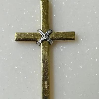 14KTGF Cross Pendant