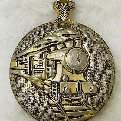 Vintage Waltham Quartz Pocket Train Watch