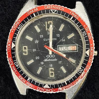 Vintage “Clinton” Automatic Men’s Watch 