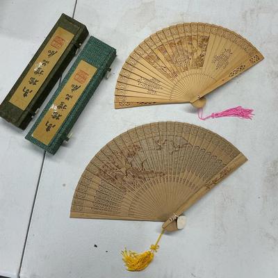 Asian Sandalwood Fans