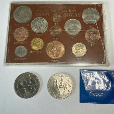 Queen Elizabeth II Jubilee Coins And Great Britain Last Issue