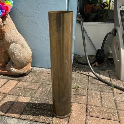 Huge WW1 Brass Artillery Shell #2