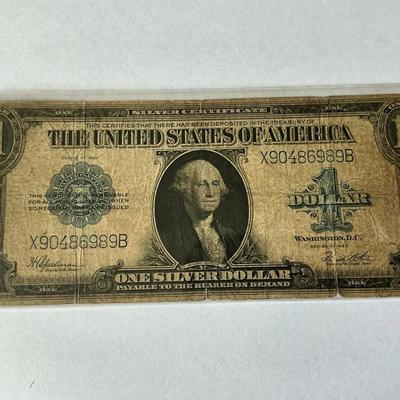 $1 Silver Certificate Dated 1923