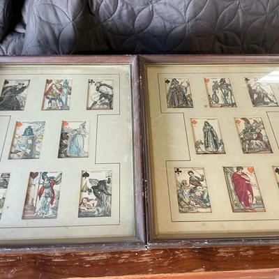 Game Of Laughing Cards Framed