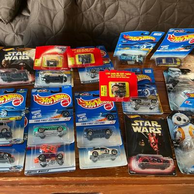 Hot Wheels And Star Wars Character Cars