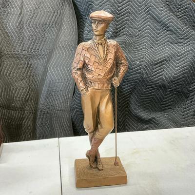 1989 Austin Golf Sculpture - Resin Bronze