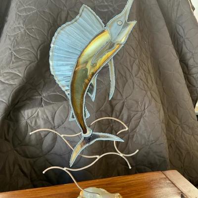 MCM Style Brass Sailfish