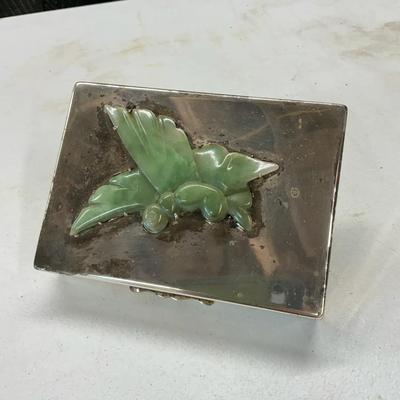 Aristocrat Jade Butterfly Box 