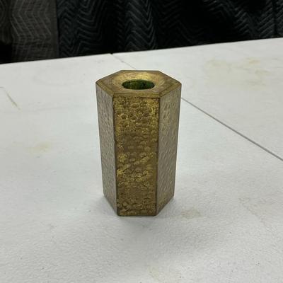 Solid Brass Candlestick Holder