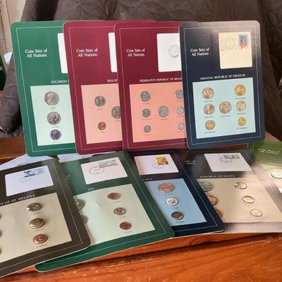 Coin Sets Of All Nations Lot Of 9