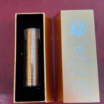 John Adams Ballistic Roll Never Circulated Coins