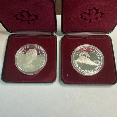1996 Royal Canadian Mint Silver Coins