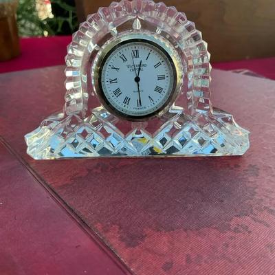 Waterford Crystal Lismore Small Mantel Clock