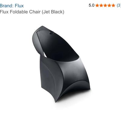 Flux Folding Event Chair Charcoal Gray