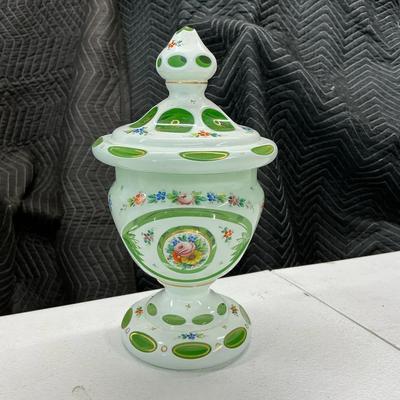 Bohemian Biscuit Jar 