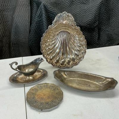 Silver-plate Serving Pieces 