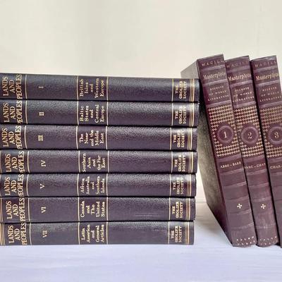 Land’s And People’s Volumes 1-7 Hardbound Collection & Digests Of The World 1-3