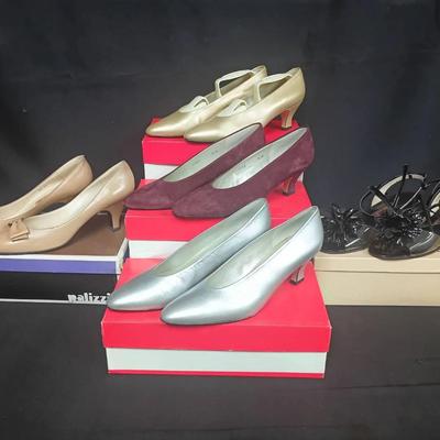 Vintage Women’s Heels (Liz Claiborne, Palizzio, Jack Rogers – Size 8½)
