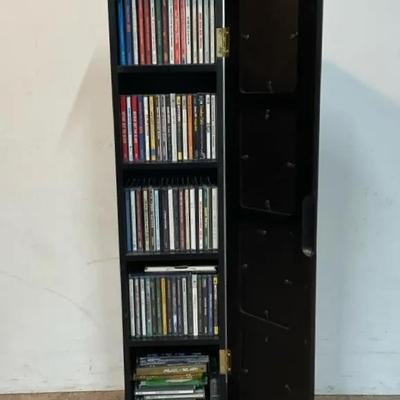 CD Collection W/ Cd Stand