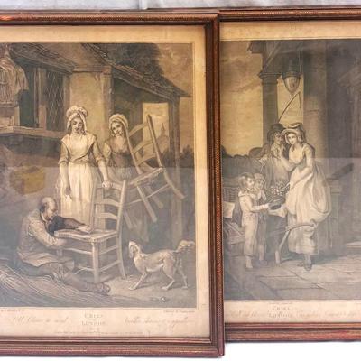 "Cries of London" Engravings