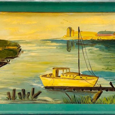 Antique, Impressionistic Painting by  E. Giloemeister