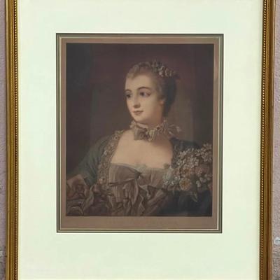 La Marquise de Pompadour (By François Boucher)