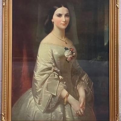 Portrait of a Southern Belle (After Erich Correns)