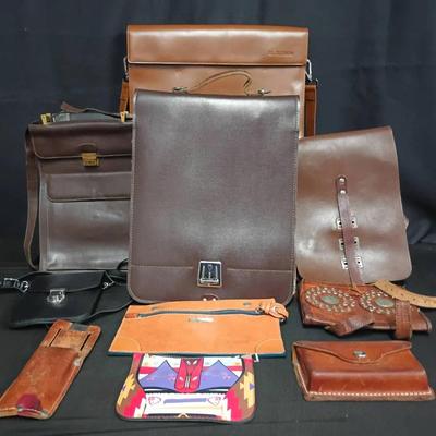 Collection of Leather & Designer-Inspired Bags and Wallets