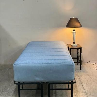 Twin Bed W/ Table & Lamp