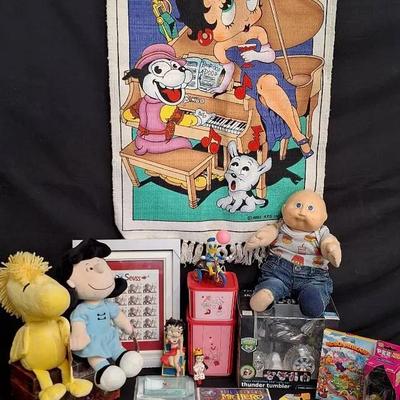 Vintage Collectibles:Betty Boop, Commemorative Stamps, Cabbage Patch Doll & More