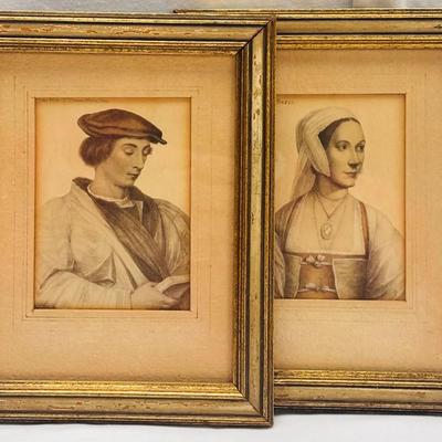 Vintage Holbein Portraits