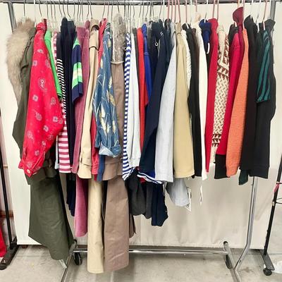 Rack Of Women’s Vintage Clothes Liz Claiborne, Jones New York & More