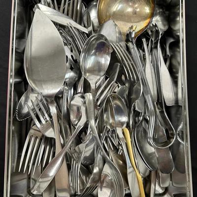 Full Tin of Stainless Flatware - Community & More