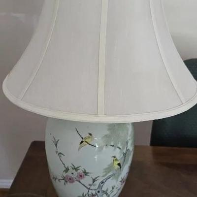 Chinese Ginger Jar Lamp