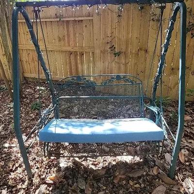 Metal 2 Person Swing 