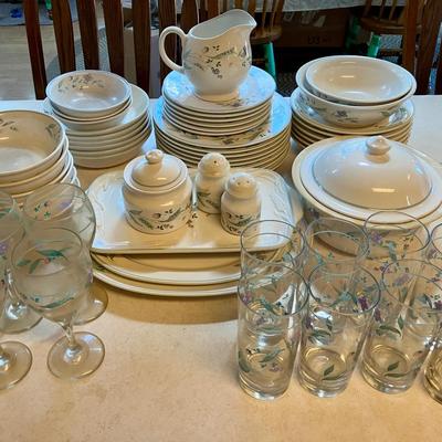 Pfaltzgraff Dishes "April" Pattern